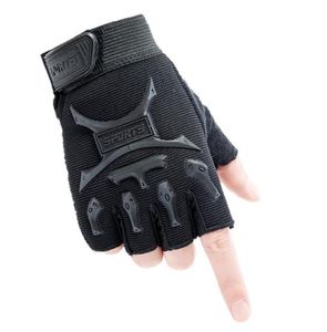 Kids Tactical Fingerless Gloves For 414 Years Old Military Armed AntiSkid Sport Outdoor Half Finger Children Boys Girls Five Fin9007390