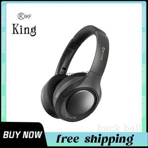 Handy-Kopfhörer iKF King S, kabellose Bluetooth-Kopfhörer, kabelgebundenes Headset, Bass mit Mikrofon, aktive Geräuschunterdrückung, Spielemodus, 80 Stunden Spielzeit, YQ240219