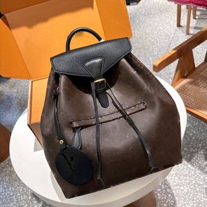 Nuovo 10A Luxurys Designer Zaino Uomo Donna Zaini Montsouris Borsa da scuola in vera pelle Zaino stile Borsa Portafogli Borsa da viaggio da donna Borsa sportiva da esterno