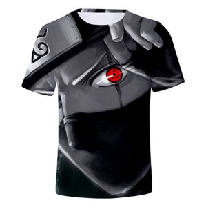 Anime Kakashi Tshirt Erkek Kadınlar 3D T-Shirt Cosplay Sweatshirts Kakashi Aksiyon Figürü Tee Sesli Erkekler Tops3164260