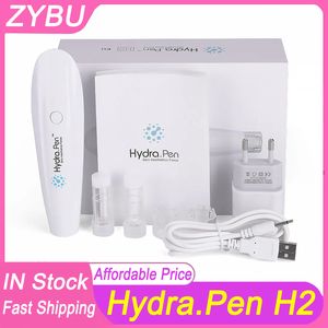 Profissional Hydra.Pen H2 Microneedling Roller Cuidados com a pele Rosto MTS Stamp Dermapen Auto Micro Needling Derma Pen Aplicador de soro sem fio Hydra Pen Meso Therapy