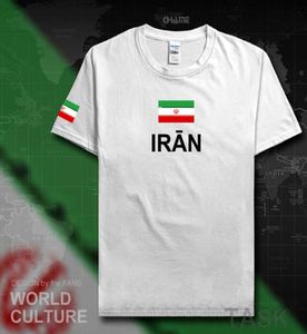 Iran Islamski Mężczyzna T koszule Masowe koszulki Narody Team 100 bawełniany Tshirt Meeting Fitness Marka Tees Flag Flag IR TOPS X06212697307