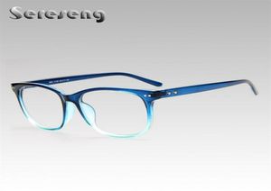 Retro klara linsglasögon för kvinnor mode optiska ramar unisex ögon slitage ovala ram metallglasögon g8081270k7212459