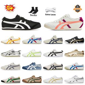 Kadınlar Mens Moda Meksika 66 Tasarımcı Sıradan Ayakkabı Deri Gümüş Birch Yeşil Beyaz Siyah Düşük Top Tuval Koşucular Eğitmenler Jogging Walking Athletic Sneakers 36-45