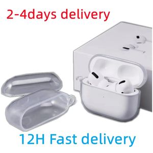 Pro 2 USB-C Akcesoria słuchawkowe ochronne Apple Airpod 3 Bluetooth Słuchawki Przezroczyste komputer PC Hard Shell Clear Protecter Case 56385