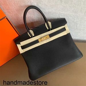 Handbags Bk Designers Designer Classic Top Layer Togo Leather Lychee Pattern Bag Women's Handbag Single Shoulder Cross Large