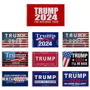 85 style Make America Great Again Trump Flag 2024 American President Election Banner Donald Trump USA Ensign Presidents Flags DF350