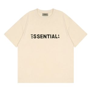 2024 Tasarımcı Gelgit Tişörtleri Göğüs Mektubu Lamine Baskı Kısa Kollu Yüksek Sokak Gevşek Büyük Boy Günlük T-Shirt 100% Saf Pamuk Üstleri Erkek ve Kadınlar için Boyut 5xl