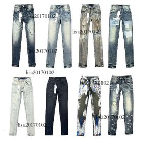 Denim Trousers Mens Purple Designer Jeans Motorcycle Style Men Black Pants High-end Quality Straight Casual Sweatpants Designers Joggers Pant