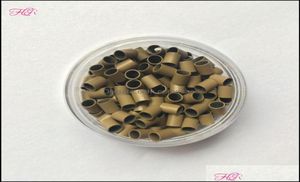 ヘアツールアクセサリー製品製品銅マイクロリング1000pcs 40mm27mm27mmまたは34mm40mm60mmストレートミニチューブB2773880