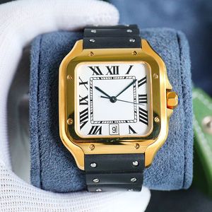 Business Watch Automatic Mechanical Mens Designer Watches 39,8 mm x 47,5 mm safirvattentät armband 904L Rostfritt stål Montre de Luxe
