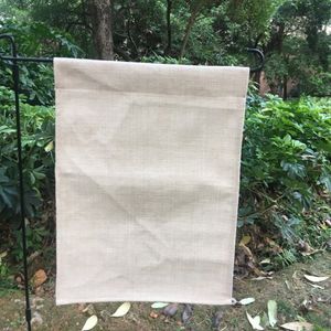 12x16 Tom Garden Flag Polyester Linen Garden Banner för sublimering Vanlig gårdsdekor Flagg Outdor Flag266M