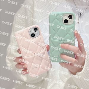 Light Luxury Designer Cash Case Craise Apple 15plus Кожаный водонепроницаемый 14PROMAX 11 12 CARD CARD CARCL WOMP