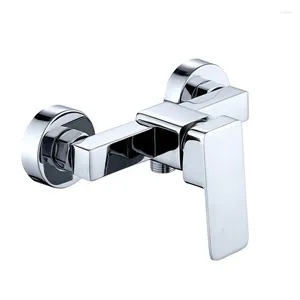 Rubinetti per lavandino del bagno 1pc Sistema di rubinetti per doccia e miscelatore per acqua fredda Maniglia monocomando Flusso regolare Meno consumo