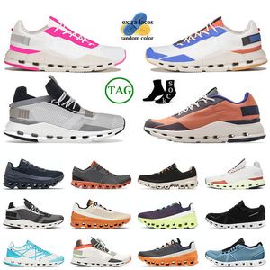 Top Quality Nuvens Correndo Tênis Nuvem 5 X 3 Monstro Preto Branco Rosa Areia Laranja Aloe Marfim Quadro Cinza Rosa Areia Moda Juventude Cloudnova Homens Light Trainers