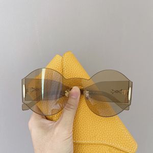 Runda överdimensionerade solglasögon kvinnor lyxiga solglasögon mode sommar sunnies sonnenbrille uv skydd glasögon med låda