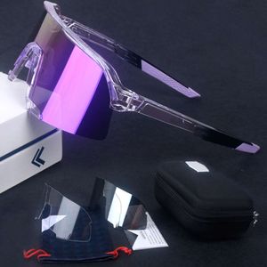 Męskie UV100% okulary rowerowe Violet S3 Speedcraft Okulary przeciwsłoneczne rowerowe gogle odporne
