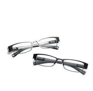 Os novos óculos de metal para presbiopia, armação de metal quadrada confortável, óculos de leitura para homem velho 4601600