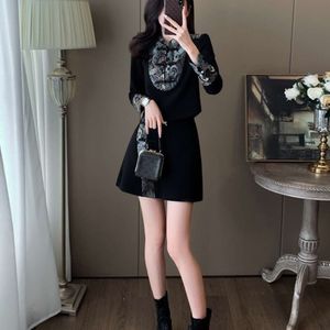 2024 Spring Women's Fashion This Year, Beautiful New Chinese Style Skirt Fashionable and Elegant Two Piece Set