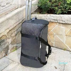 Bavullar Lighweight Arabası TSA asma kilit Çift Çekme Fermuar Kapatma Açılış Lüks Spinner Universal Wheel Duffel Haddeleme Bagajları