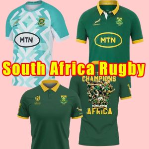 Süd 2023 2024 Afrika Rugby-Trikots 23 24 Sevens Signature Edition Champion Joint Herren Cricket-Uniform Nationalmannschaft POLO-T-Shirts Training 4XL 5XL