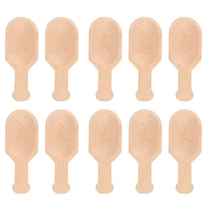 Party Decoration Salt Scoop Eco Friendly Lightweight Schima Superba Multipurpose Wood Bath som används allmänt för duschrum