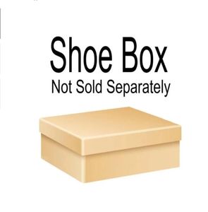 مصمم النعال غير الرسمية أحذية الأزياء الأصلية مربع العلامة التجارية