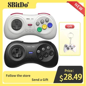Game Controllers 8BitDo M30 Bluetooth Gamepad Controller Handle For Sega Genesis Style Android /Windows/Mac Os/Steam/Switch/Raspberry Pi