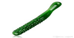 VETRO dildo realistico cetriolo stimolante Butt Plug GIOCATTOLI mobili del sesso Crystal anal dildo giocattoli del sesso per le donne6616722