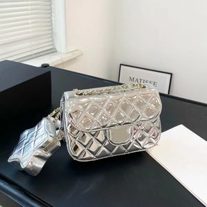 24C Designer Handbag Shoulder Chain Bag Clutch Flap Totes Bags Wallet Check Diamond lattice Purse Letters Solid Hasp Waist Square Stripes Women Luxury Handbags