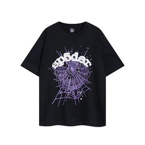 Spider T-Shirt Designer T-Shirt Sp5der Shirt T-Shirt 555 Designer 555 Shirt Spider Shirt 555 Sp5der Kurzarm Atmungsaktive Baumwolle Stickerei Buchstabe Lose Sommer A14