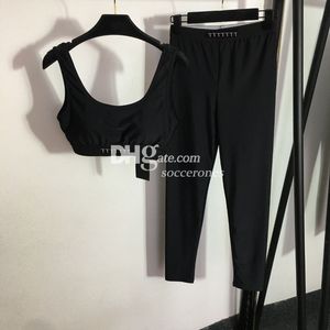 Push Up Padded Tracksuits Desinger Yoga Outfits Sexy Tulle Backless Halter Causal Sportswear Yoga Bodysuit