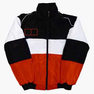 Giacche da uomo Giacche da uomo Appassionati di auto da corsa F1 Abbigliamento Giacca stile europeo e americano Cotone Autunno Inverno Completo ricamato Motocicletta C666LQ