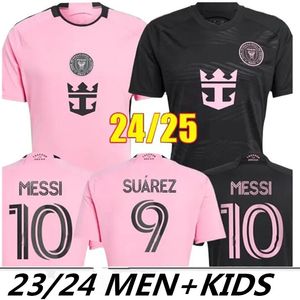 2024 2025 Inter Miami Soccer Maglie Cf Messis Matuidi Higuain Campana Yedlin MLS 25 24 Football Men Fans Versi