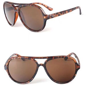 Men's Classic Brand Designer Retro Women's Sunglasses Luxury Designer Glasses R-B's Metal Frame Designer Sunglasses 4125