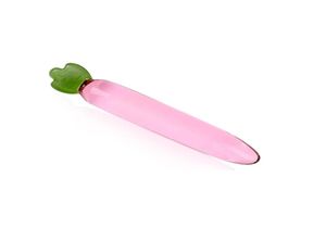 Стеклянный фаллоимитатор из моркови, стеклянный секс-игрушка, розовый тернип, массажер, стимулятор редиса из пирекса, мастурбатор для мужчин и женщин, кристалл GSpot Teaser B09866848