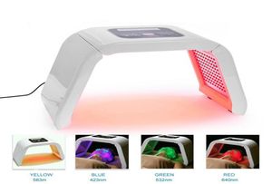 Korea Portable OMEGA Light Led Pdt Therapy Red Blue Green Yellow Face body Light Potherapy Lamp Facials Machine Facial Rejuvena6349322