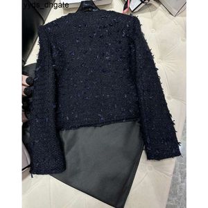 Chanelity Designer Nuova Chanelness Giacca Giacca Donna Giacca invernale Giacca donna Nappa Designer Moda Camelia Catene Giacca in tweed Cappotto nero Cardigan Regalo per il giorno