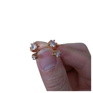 Swarovskis-Ringe, Designer-Damen-Bandringe in Originalqualität, Kristall, frisch, glänzend, einzelner Diamant, doppelschichtiger Ring, Roségold