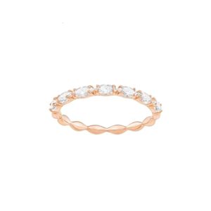 Swarovski Rings Designer Women Original Quality Band Rings Jewelry Women Classic Rose Golden Ring For Womens Ring Gifts