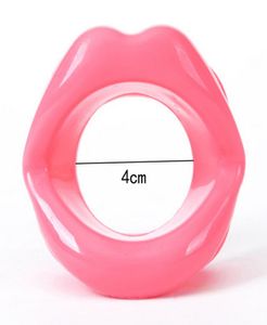 Erotiska produkter Vuxna spel som öppnar munpropp Sexig läpp oralsex gag slav bondage begränsningar cosplay Gear Silicone Sex Toy för CO6958519