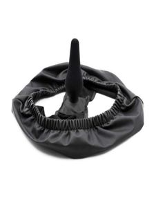Seksi kadın külot brifingler silikon kayış ile anal fiş lateks iç çamaşırı iç çamaşırı popo bdsm dişli yeni tasarım fetis5777446