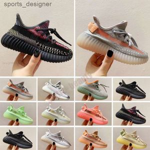 2023 High Quality Kids Running Shoes Boy and Girl 350 Yellow Core Black children v2 700 Sports Sneakers baby for yezziness yeeziness 350 35 JF9X 8GBA C7MF