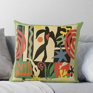 Pillow Inspired By Matisse (Vintage) Throw Christmas Supplies S Decor