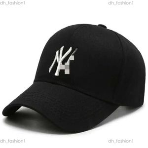 MLB Cap Gorro de Luxo Top Quality NY Designer LA Chapéu de Beisebol Feminino Versátil Carta Bordada Língua de Pato Chapéu Chapéu de Sol Ins Show Face Chapéu Ajustável 298