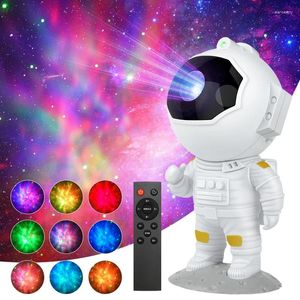 Night Lights Star Projector Galaxy Light Astronaut Nebula Space Starry Gift For Kids Adults Bedroom