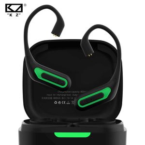 Mobiltelefonörlurar KZ AZ10 Upgrade Wireless Bluetooth-kompatibel 5.2 CABLE HIFI Ear Hook Headset Sport Avbrytande hörlurar YQ240219