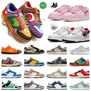 2024 sapatos de grife mens mulheres panda mocassins mario barbie triplo rosa treinador freddy krueger jarritos ano do dragão antracite lagostas tênis treinador