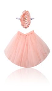 Tutu Headband Princess Smash Cake Beautiful blush Skirt born Girls Tulle Infant4050224