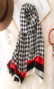 Мягкие шелковые шарфы, женские винтажные ласточкиные пояса и шаль, женская длинная бандана, платок, мусульманский шелковый шарф-хиджаб из пашмины, большие размеры 73096683